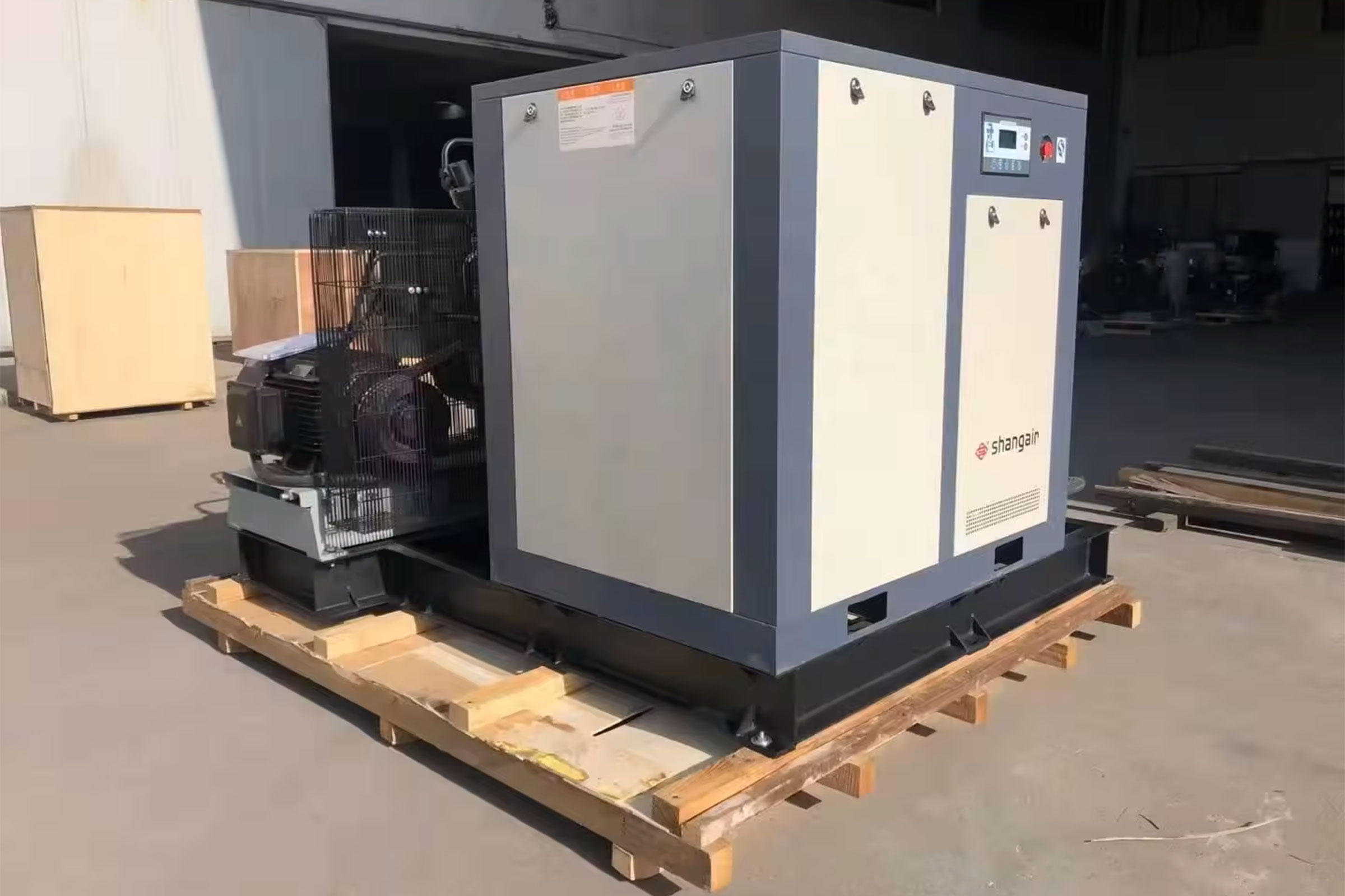 Shangai screw air compressor 30kg medium pressure series bottle blowing specialized product - Image 5