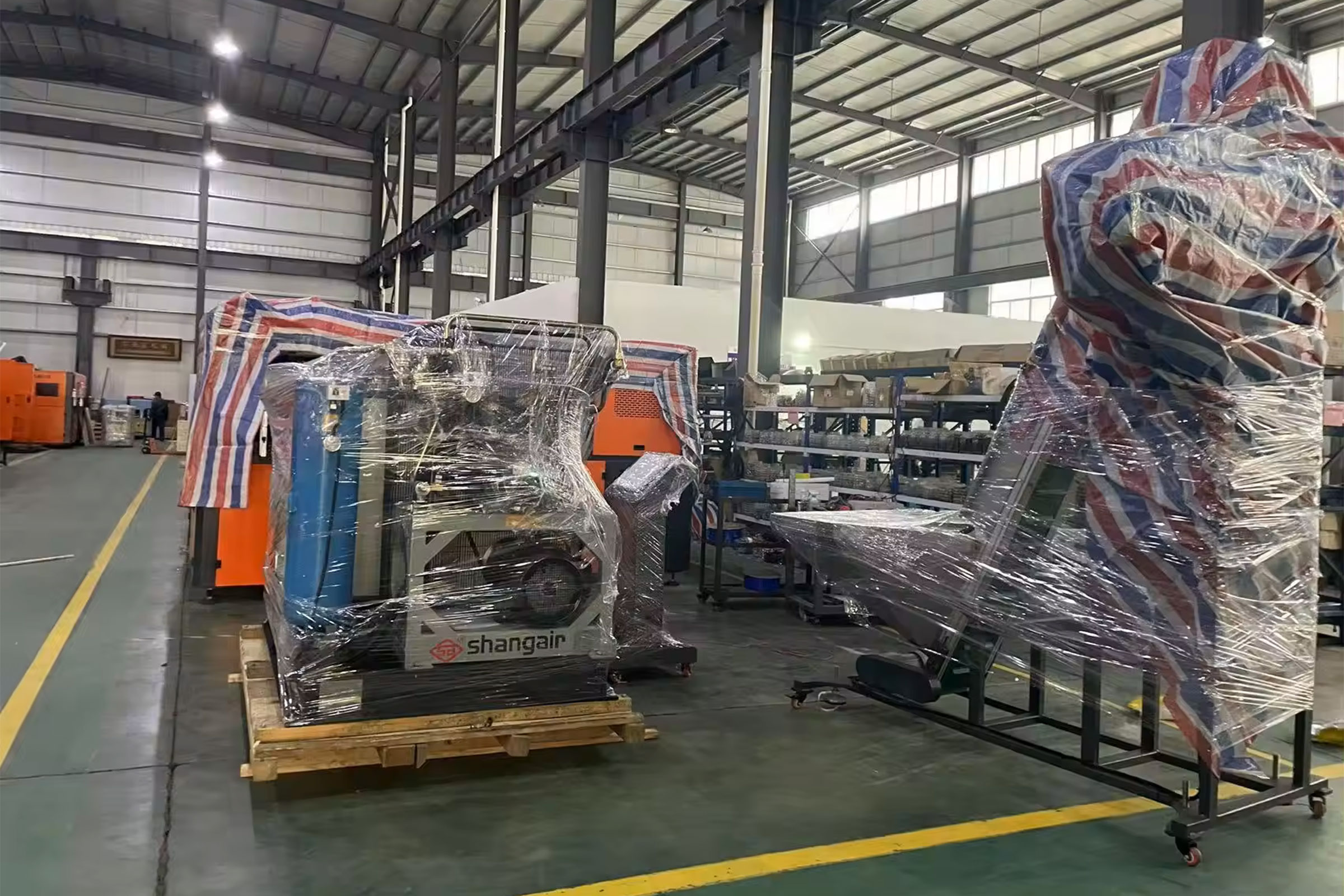 Shangai screw air compressor 30kg medium pressure series bottle blowing specialized product - Image 4